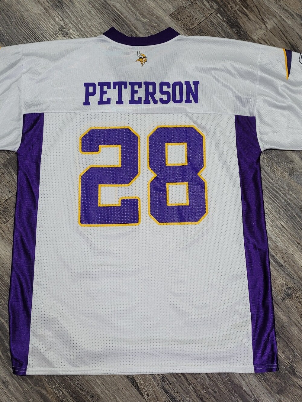NFL Minnesota Vikings Adrian Peterson Jersey Mens LARGE